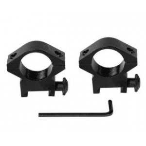 ACM Low 25 mm mounting rings for RIS rail